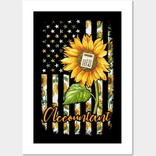 Accountant Flag - Sunflower Posters and Art